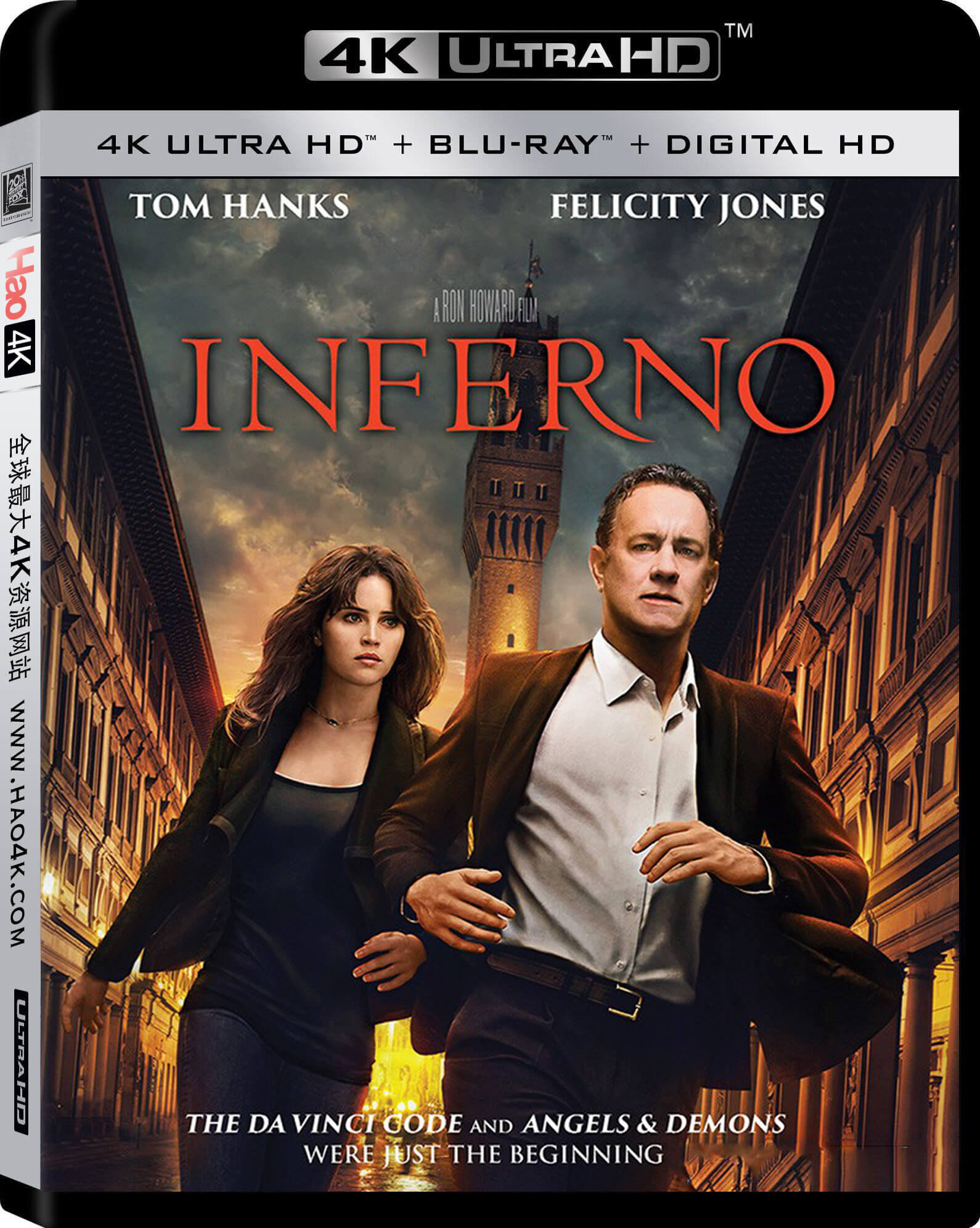 但丁密码4K Inferno 2016 2160p UHD Blu-ray HEVC TrueHD 7.1.UHD破解蓝光原盘