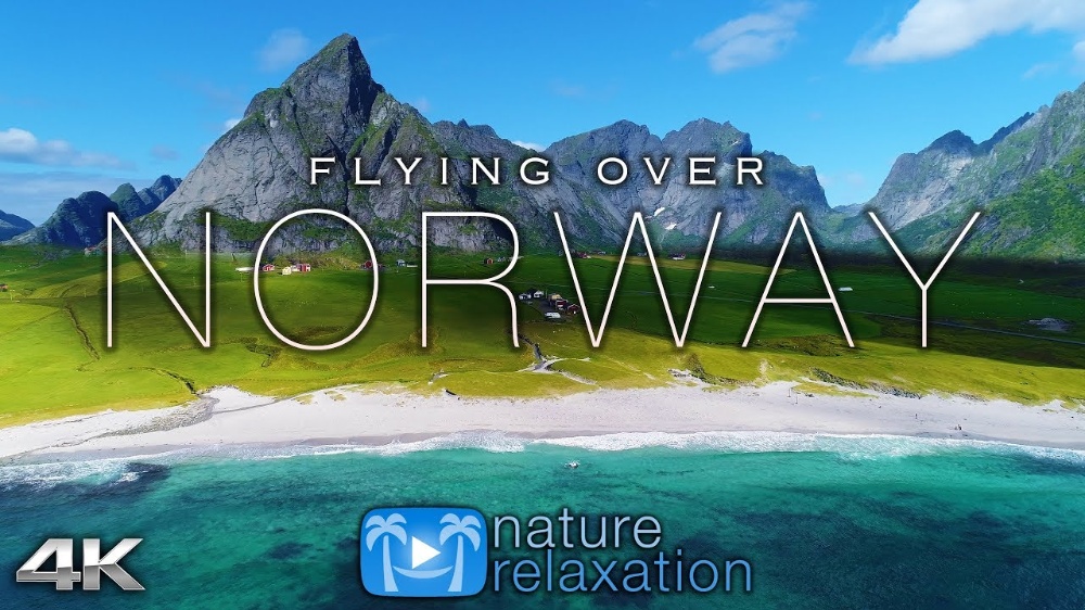 16. FLYING OVER NORWAY 4K UHD 1HR Ambient Drone Film   Music by Nature Relaxation for Stress Relief.jpg